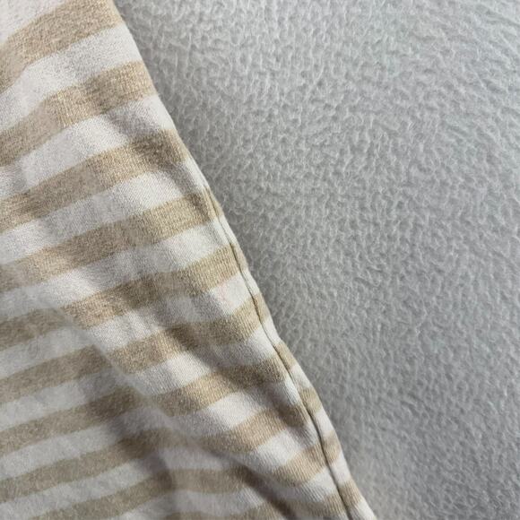 Vintage Elandale Polo Shirt Mens Large Pink White Striped Knit Mob Old Money 90s - Picture 4 of 10